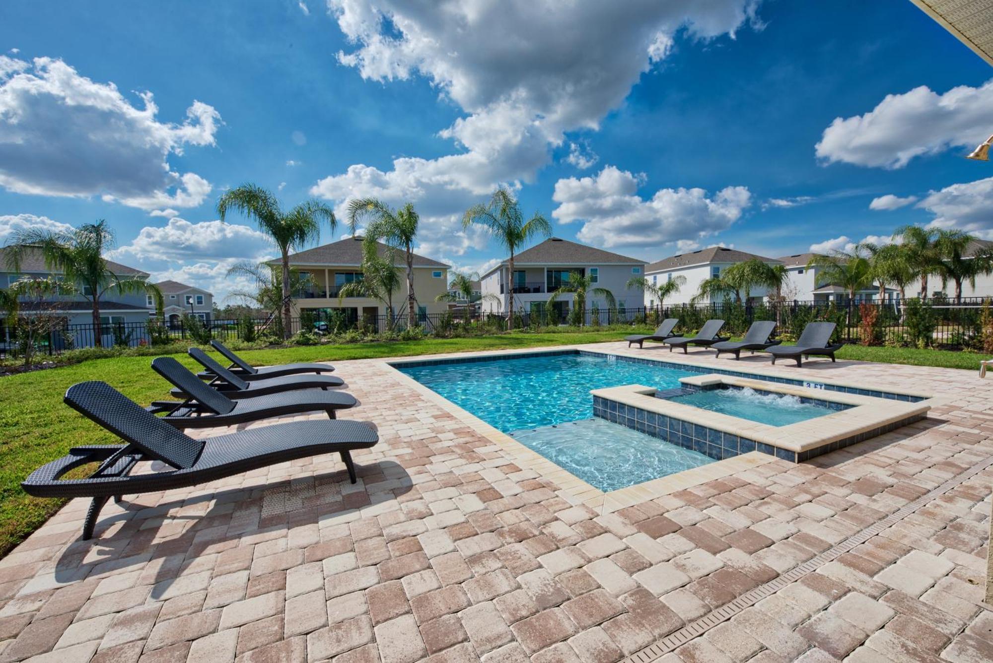 Fabulous Home By Rentyl Near Disney With Private Pool, Movie Room, Themed Rooms & Resort Amenities At Encore Resort - 360B オーランド エクステリア 写真